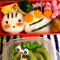 ﾌﾗﾝｸﾐｭｰﾗ's cooksnap of when they made キャラ弁 犬 りす.