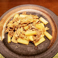 ♡sayulily♡'s cooksnap of when they made 大根と豚肉の辛炒め.