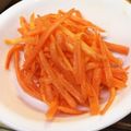 卵せんべい's cooksnap of when they made 千切り人参のサラダ　～お助け常備レシピ～.