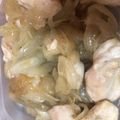 クックJAQ6EL☆'s cooksnap of when they made 鶏胸肉＆玉ねぎ☆グリーンカレー炒め.