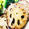 さきチェブ's cooksnap of when they made ✿焼くだけ　れんこんステーキ✿.