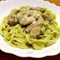 クックG4O1GR☆'s cooksnap of when they made バジルとチキンのパスタ.