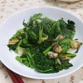 ｺｱﾗ's cooksnap of when they made 菜の花とあさりのペペロンチーノ炒め.