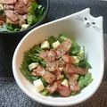 あず7225's cooksnap of when they made 絶品！！　みんな喜ぶご馳走　春菊サラダ.