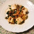 yesmama's cooksnap of when they made ☆挽き肉たっぷり椎茸にら入り麻婆豆腐丼☆.