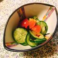 yesmama's cooksnap of when they made 塩酒粕スプレッドで♪胡瓜とひじきの酢の物.