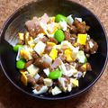 nosso's cooksnap of when they made 納豆卵サラダ.
