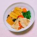 まあまま☆0403's cooksnap of when they made 豚肉*厚揚げ*彩り煮物.