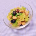 まあまま☆0403's cooksnap of when they made ☆キャベツとお豆の胡麻和え☆.
