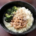 ♡кауо♡'s cooksnap of when they made サッポロ一番塩ラーメン 納豆のせ.
