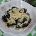miyuki12's cooksnap of when they made お豆～のおやつ★甘納豆の豆乳煮きな粉がけ.
