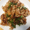 ななこ島's cooksnap of when they made 豚こま切れ肉の照り焼き（青じそ風味）.