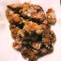 はるちゃん∵'s cooksnap of when they made 豚コマで♪簡単唐揚げ.