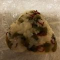 えみーごad's cooksnap of when they made 野沢菜の油炒めの混ぜおにぎり.