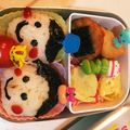 はる★そら's cooksnap of when they made ５分で出来ちゃう♪お雛さまとお内裏様弁当.