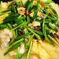 智恵ちゃんのつく恋慕's cooksnap of when they made 鶏味塩 de 牛もつ鍋（まるちょう）.