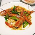 ﾀｲﾄﾘｽﾄ's cooksnap of when they made ワインに♡アスパラと海老の簡単バター炒め.