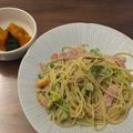 Kawwwna's cooksnap of when they made 簡単エビとアボカドのパスタ.