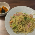 Kawwwna's cooksnap of when they made 簡単エビとアボカドのパスタ.