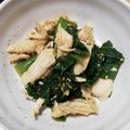 m_miii＊'s cooksnap of when they made 青梗菜とササミのナムル.