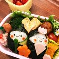 erk_tt's cooksnap of when they made ＊キャラ弁＊　ひな祭りのお弁当✿.