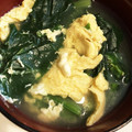 ムーヒツジ's cooksnap of when they made 簡単！ほうれん草と卵のスープ♪.