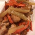 H♡S's cooksnap of when they made 鶏胸肉と新じゃがの甘辛オイスター炒め.