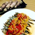あさごー's cooksnap of when they made パプリカたっぷり✿ししゃもの南蛮漬け✿.
