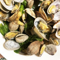 おまめˆᴗˆ's cooksnap of when they made 簡単！！菜の花とアサリのレンジ蒸し.