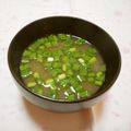 pitachan1's cooksnap of when they made エコ☆かぼちゃのワタとニラのお味噌汁.