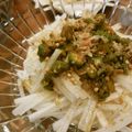 のりてぃｓｘ's cooksnap of when they made 大根とオクラのネバネバ梅肉和え和風サラダ.