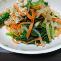 うめさなまま's cooksnap of when they made 作り置き＊三つ葉ともやしのお浸し.