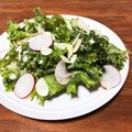 jackieO8's cooksnap of when they made ほうれん草、ケール、ラデイッシュのサラダ.