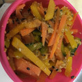 カニーヘン's cooksnap of when they made ◆１０分レシピ　人参と南瓜のごま和え◆.