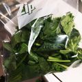 chie32's cooksnap of when they made ホウレン草★茹でずに★1ヶ月保存！！.