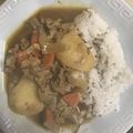 食べまくり's cooksnap of when they made 簡単！美味しい！市販ルーで絶品カレー.