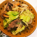 チョコとジョー's cooksnap of when they made 簡単シンプル 野菜と豚コマの炒め物.