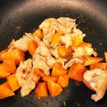 チョコとジョー's cooksnap of when they made 豚バラと根菜の炒め物.