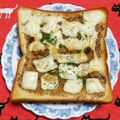こげ岡's cooksnap of when they made オニオングラタンスープ風トースト.