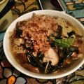 クックBNQ5PD☆'s cooksnap of when they made 寒い日に☺具だくさん味噌汁にお蕎麦♪.