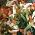 クック7RKE2H☆'s cooksnap of when they made 妊婦メニュー＊小松菜と油揚げの煮浸し.
