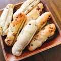 pakupakun's cooksnap of when they made 手捏ね☆くるみパン☆ミルククリーム入り★.
