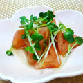 クックI7I5L1☆'s cooksnap of when they made トマトとかいわれのおかか和え.