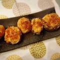 さえぼーん's cooksnap of when they made シイタケの鶏ミンチ詰め♪.