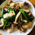 カロリー魔女's cooksnap of when they made きのことニラの簡単ナムル.