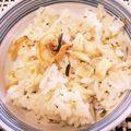 クックB56N5U☆'s cooksnap of when they made 美味しい！ホタテとゴマ昆布の炊き込みご飯.