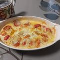 よちりん's cooksnap of when they made ミニトマトとモッツァレラの簡単グラタン.
