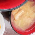 eiyoushi's cooksnap of when they made 味噌汁④豚とキャベツ.
