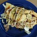 pleasurexx's cooksnap of when they made 豚肉＆キャベツのオムレツ風とんぺい焼き.