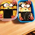 RIN2277's cooksnap of when they made キャラ弁ミニオン.